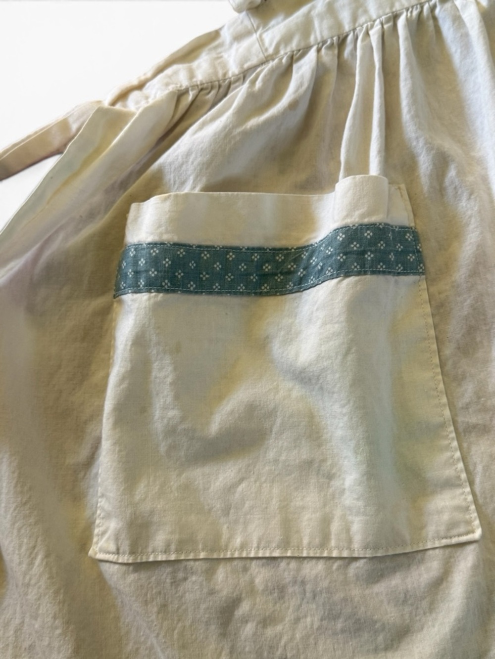Vintage Cottagecore Apron Dress - 1977 - Picture 8 of 12